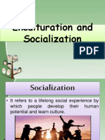 Enculturation and Socialization