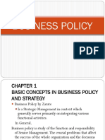 Business Policy