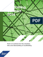 Scaffolding Contract 2014