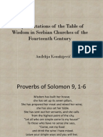 Representations of The Table of Wisdom