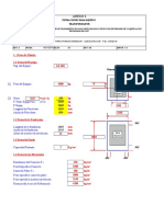 Calculo de Fundaciones para Transformador Ee 001