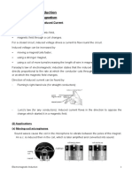 Electromagnetic Induction: (A) Electricity From Magnetism