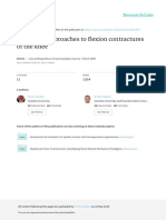 Treatment Approaches To Flexion Contractures of The Knee: Acta Orthopaedica Et Traumatologica Turcica March 2009