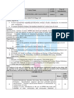 CE409 Quantity Surveying and Valuation