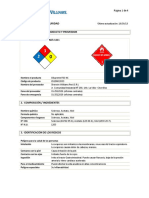 MSDS Diluyente P20 NC