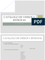 Catálogo de Versos y Estrofas