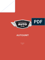 Autounit: White Paper