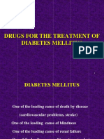 Drugs For The Treatment of Diabetes Mellitus