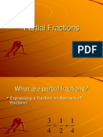 10 Partial Fractions