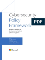 Cybersecurity Policy Framework