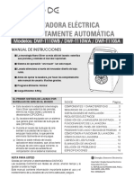 Manual de Usuario DWF T110WA PDF