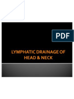 Lymphatic Drainage of Head & Neck