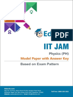 Iit Jam: Physics (PH)