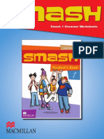 Smash 1 Grammar Worksheets PDF