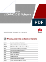 Training Document IManager ATAE Cluster V200R002C50 Scheme-20160418-A V1.0