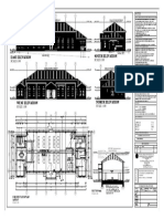 East Elevation South Elevation: Church Hall