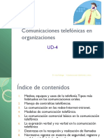 4 - Comunicaciones Telefónicas en Las Organizaciones