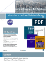 Day 3-5 Introduction To Nonlinear Modeling Using Perform 3D PDF