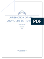 Jurisdiction of Privy Council in British India PDFF