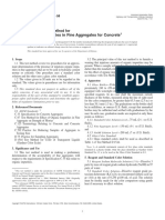 ASTM C40-04 Standard Test Method For Organic Impurities in Fine Aggregates For Concrete PDF