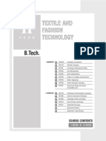 B.tech TFT 2nd Year Syllabus