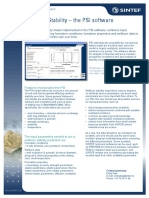 Wellbore Stability - The PSI Software: SINTEF Petroleum Research