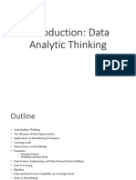 Introduction: Data Analytic Thinking