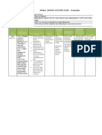 Attendance Small Group Action Plan