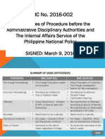 Revised Rules of Procedure Re NMC 2016-002