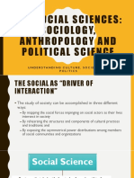 Intersections of Anthro, Socio and Pol Sci