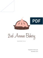 2nd Ave Bakery - Business Plan