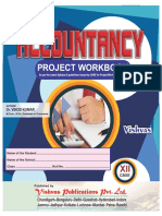 Accountancy Project Workbook - 1 PDF