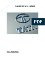 Pest Analysis of Tata Motors