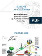 Iso26262 The Ecall System: Massimo Violante