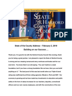 2019 State of The County Speech