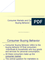 Consumer Markets and Consumer Buying Behavior: Marketing Management 1 1