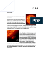 Articulo de Divulgacion Cientifica Sobre El Sol