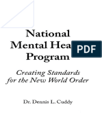 National Mental Health Program - Creating Standards For The New World Order - Dennis L Cuddy - 2004-42p PDF