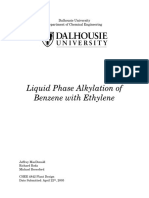 Liquidphasealkylationofbenzene With Ethylene 160713071057 PDF