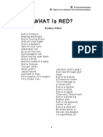 What Is Red?