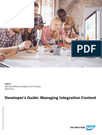Developer's Guide: Managing Integration Content: Public SAP Cloud Platform Integration For Processes 2019-02-15