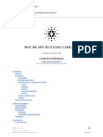 Why We Are Building Cardano: Charles Hoskinson