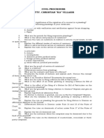 Civil Procedure Atty. Christian "Kit" Villasis: Assignment No. 5