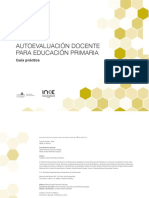 Autoevaluación Docente para Educación Primaria