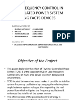 Load Frequency Control in Deregulated Power System Using Facts Devices