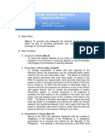 Philippine Deposit Insurance Corporation Act: By: PONCE, Enrico and VALMORES, Gay Valerie
