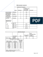 CAM Calculation Numerical: Page 1 of 2