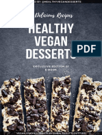 Healthy Vegan Desserts: 10 Delicious Recipes