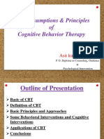 Basic Assumptions Principles of CBT