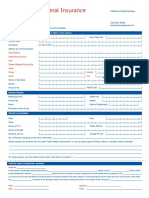 Motor - Claim Form PDF